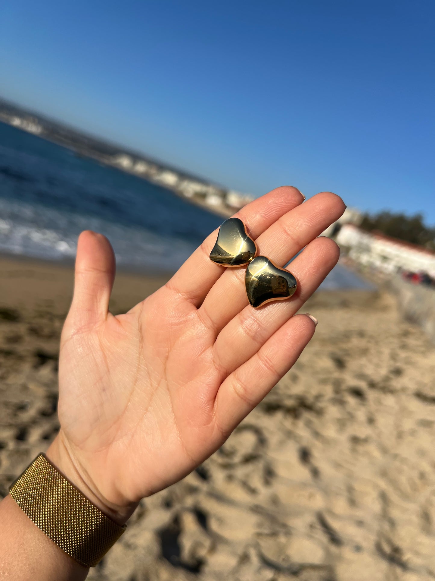 Aros Corazón Grande