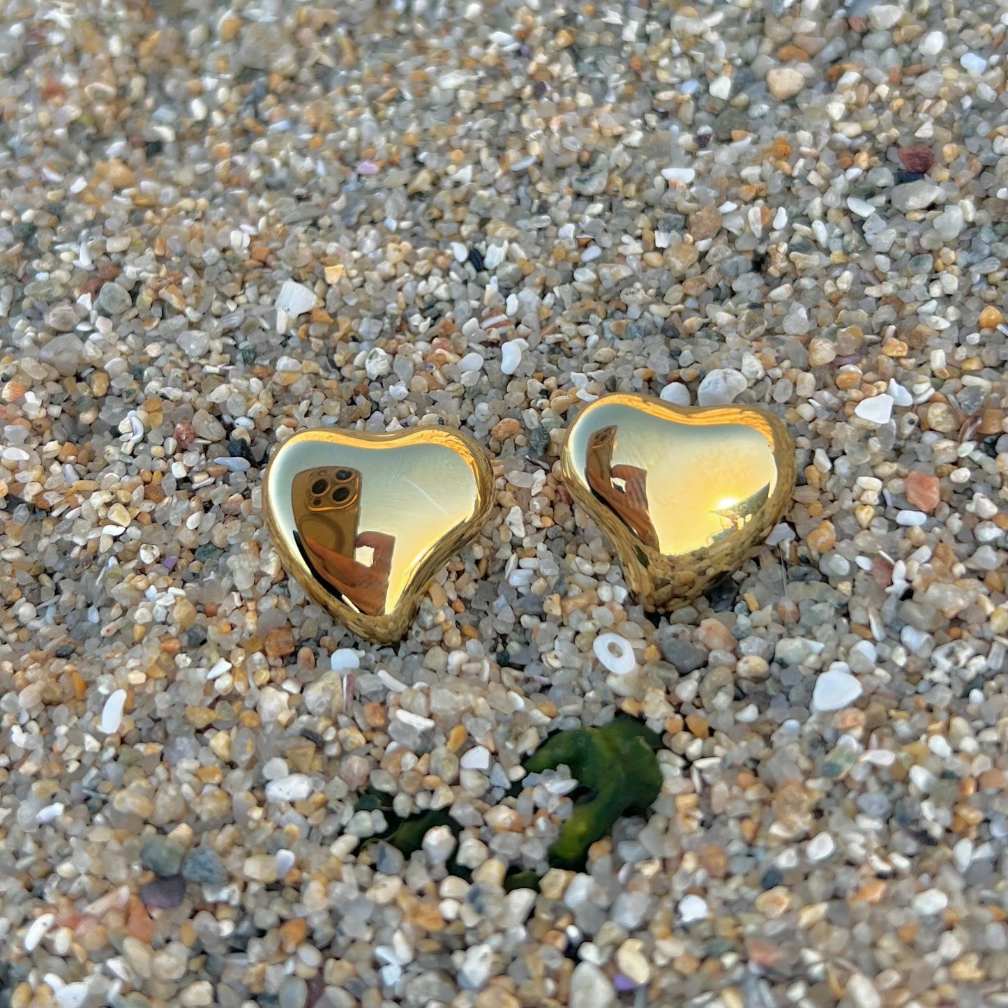 Aros Corazón Grande