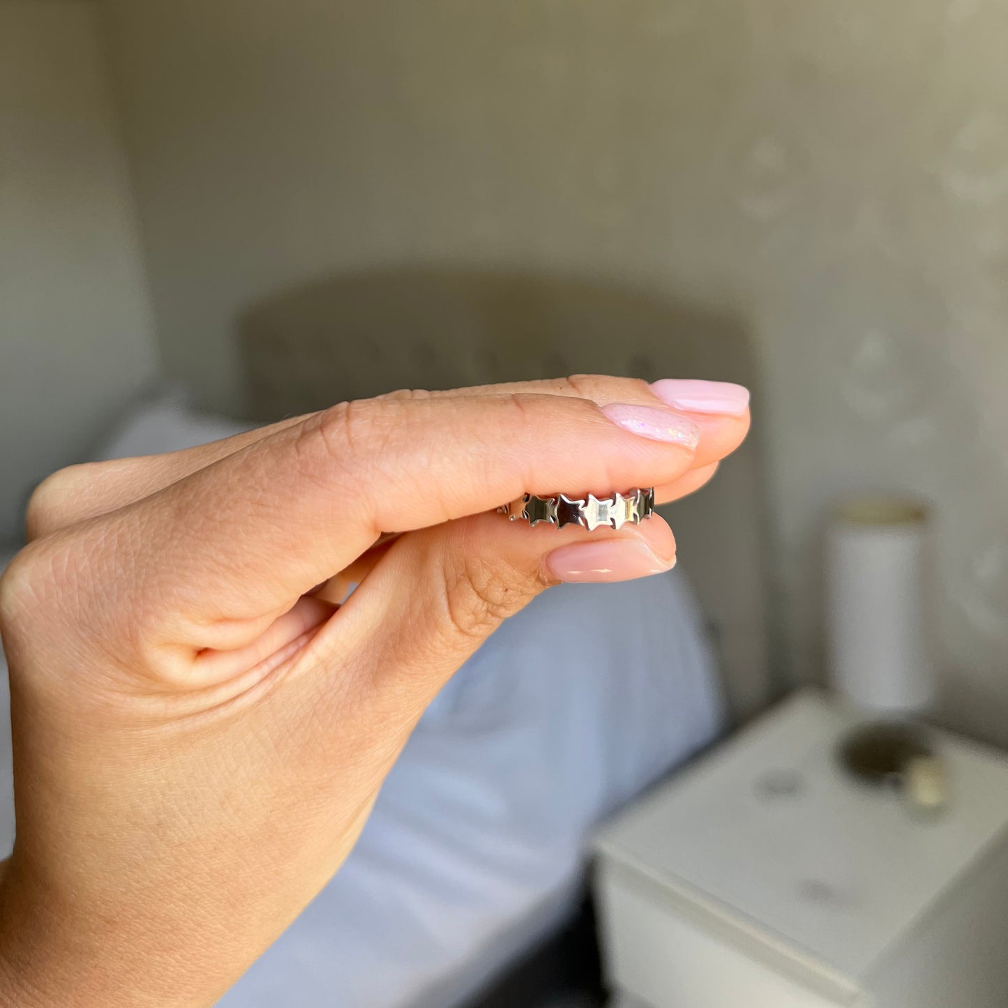 Anillo Estrellas Juntas Silver