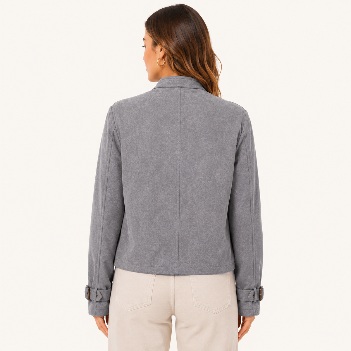 Chaqueta Tercio Pelo Gris