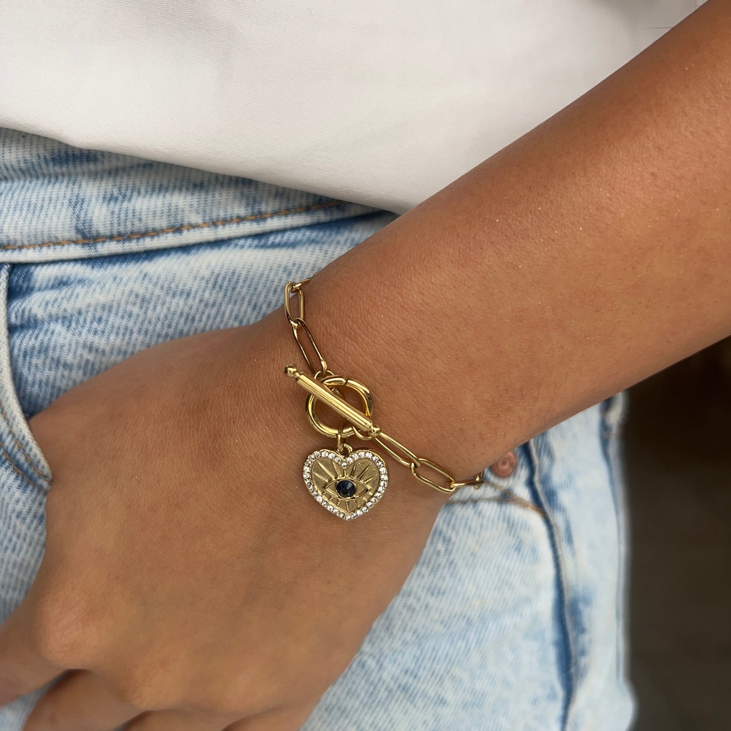 Pulsera Corazón Black