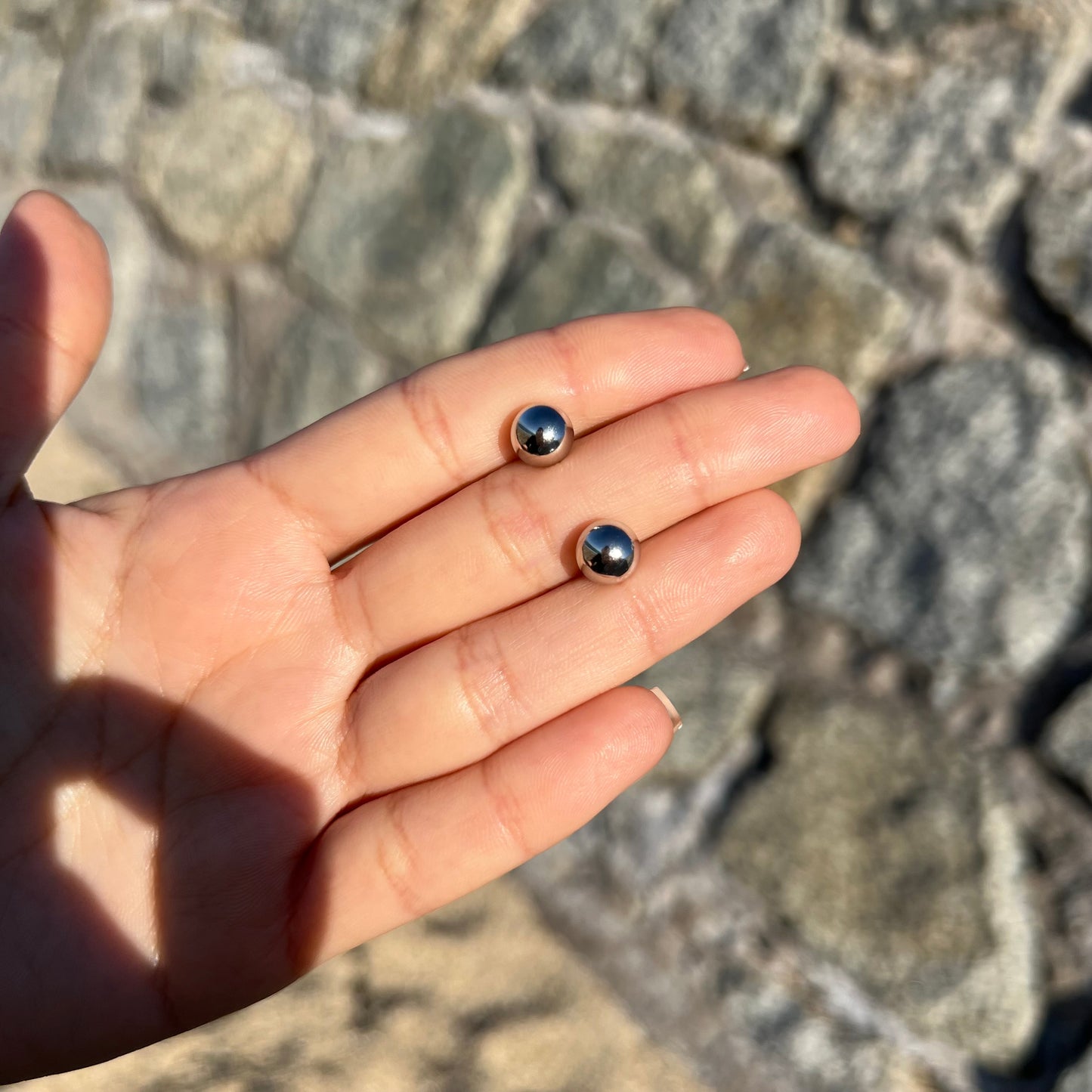 Aros Balines Doble Silver