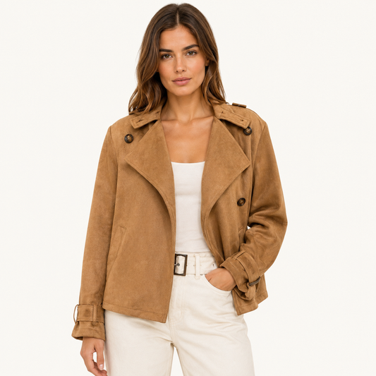 Chaqueta Tercio Pelo Marron