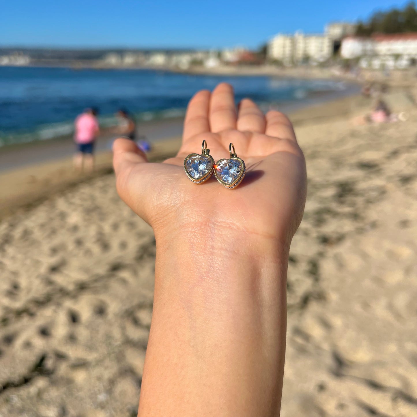 Aros Corazón Grande