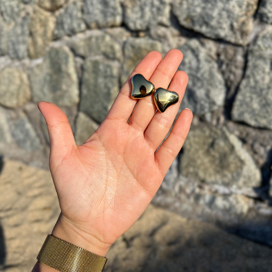 Aros Corazón Grande