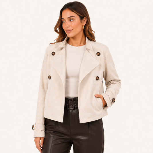 Chaqueta Tercio Pelo Beige