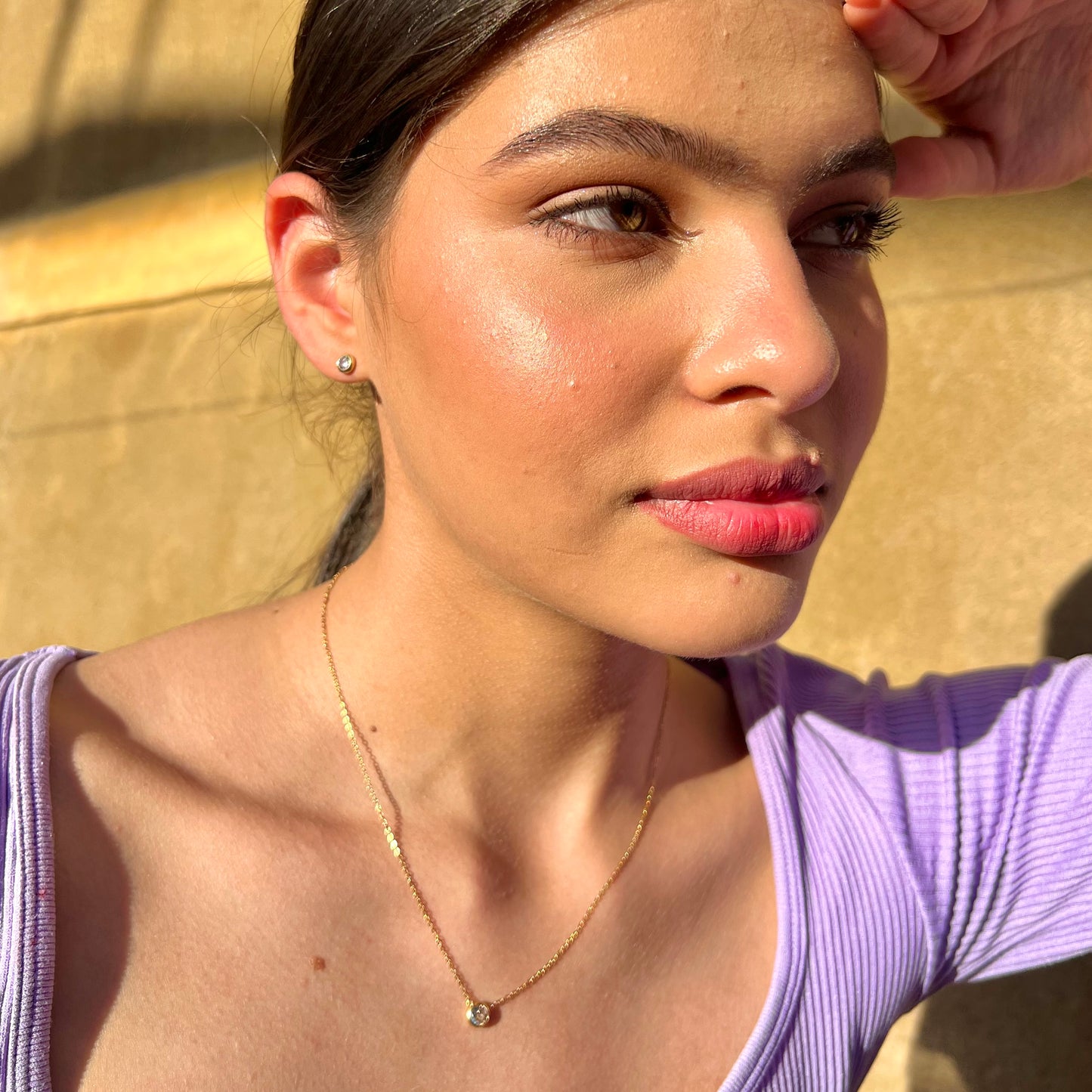 Aros Punto de Luz Gold