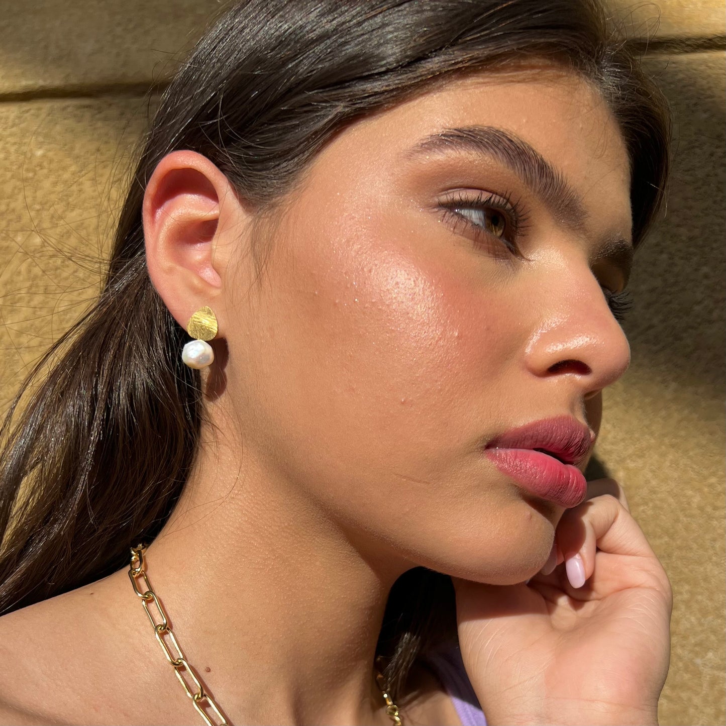 Aros Perlas Cultivadas