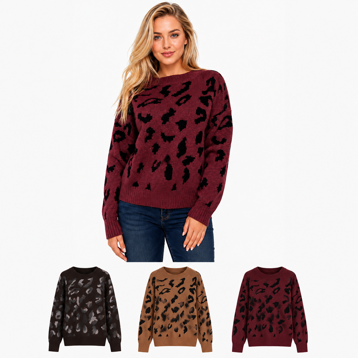 Sweater Animal Print