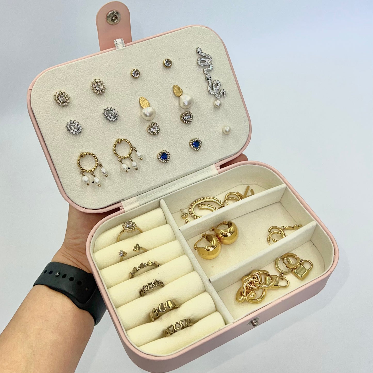 Joyero Mediano Rosado