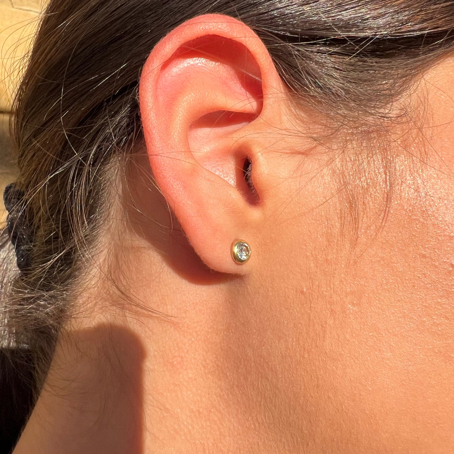 Aros Punto de Luz Gold