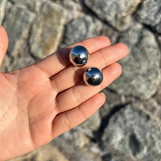 Aros Balines Doble Silver