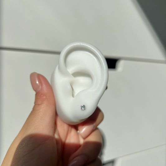 Aros Mini 3mm Plata