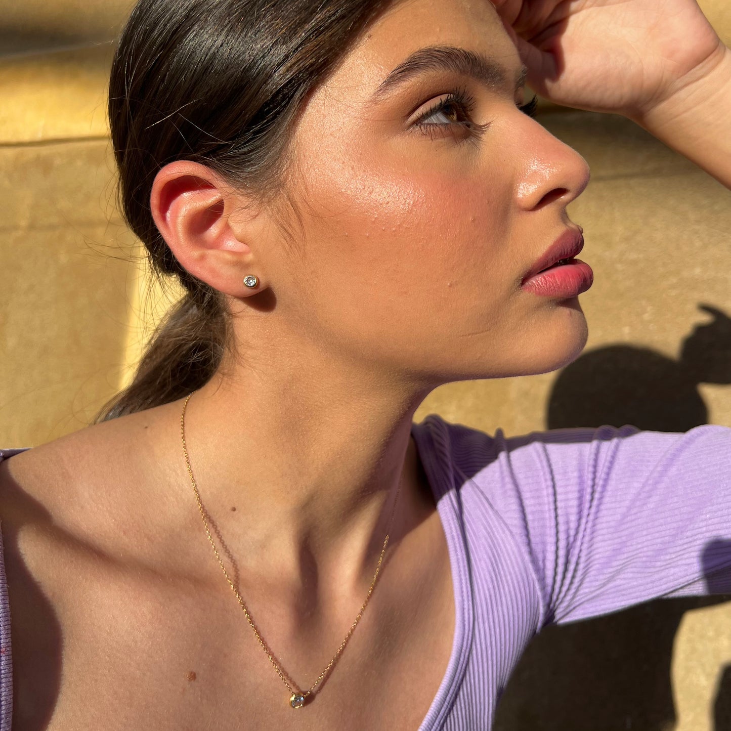 Aros Punto de Luz Gold