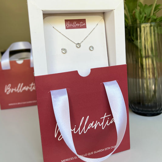 Collar Punto de Luz Silver