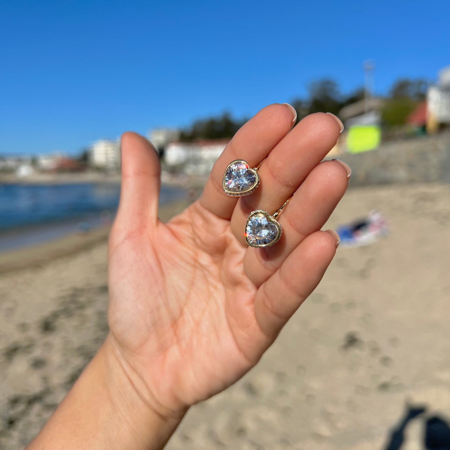 Aros Corazón Grande